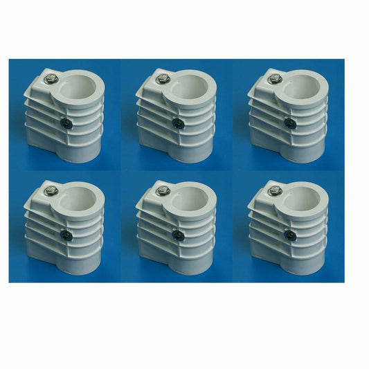 Saftron Chemical Resistant High Impact Polymer Anchor Sockets (6 Pack)