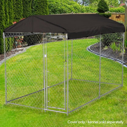 WeatherGuard CL-00301 5' x 10' Outdoor All Season Dog Kennel Waterproof Cover