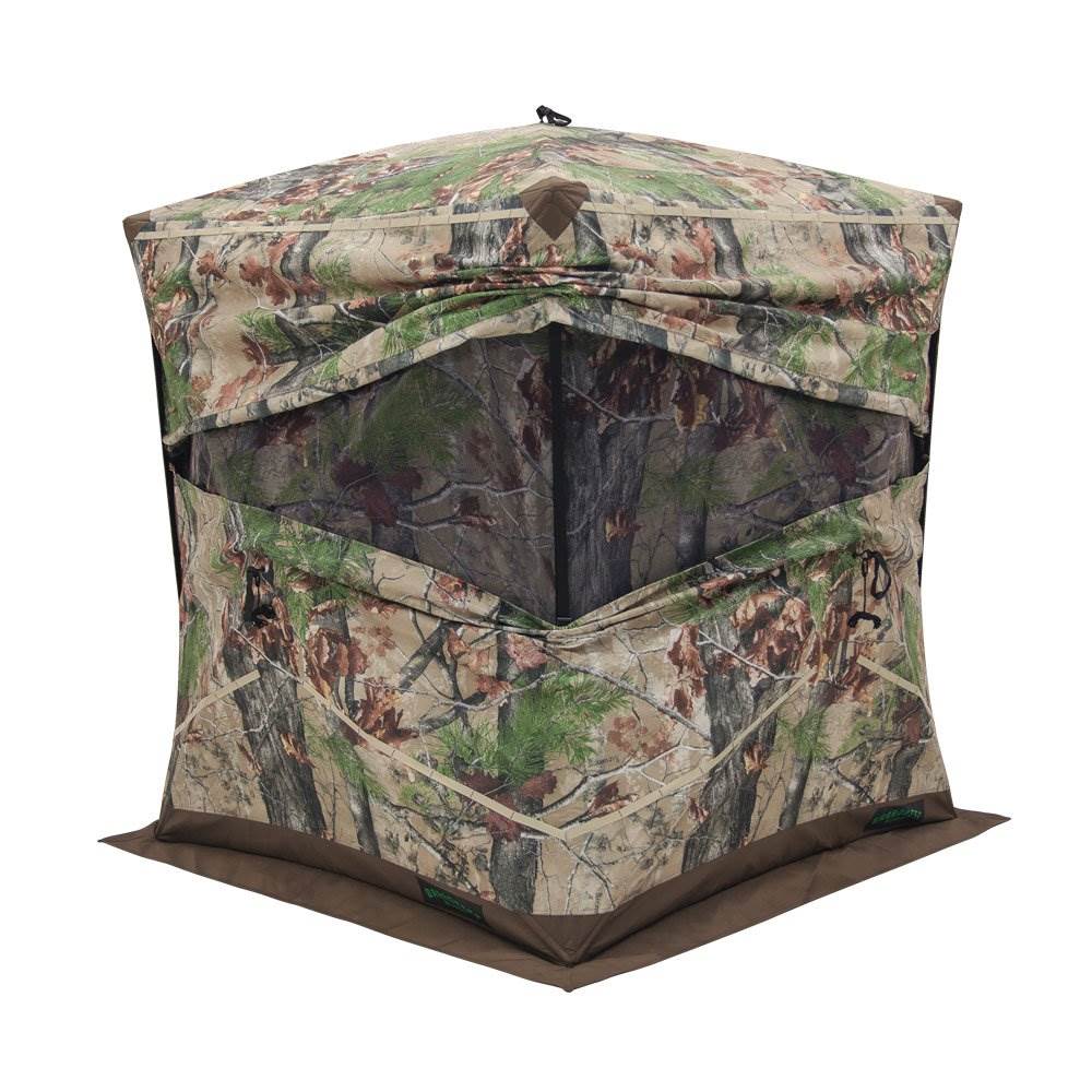 Barronett Blinds Ox 4 Backwoods Camo Pop Up Ground Hunting Blind (2 Pack)