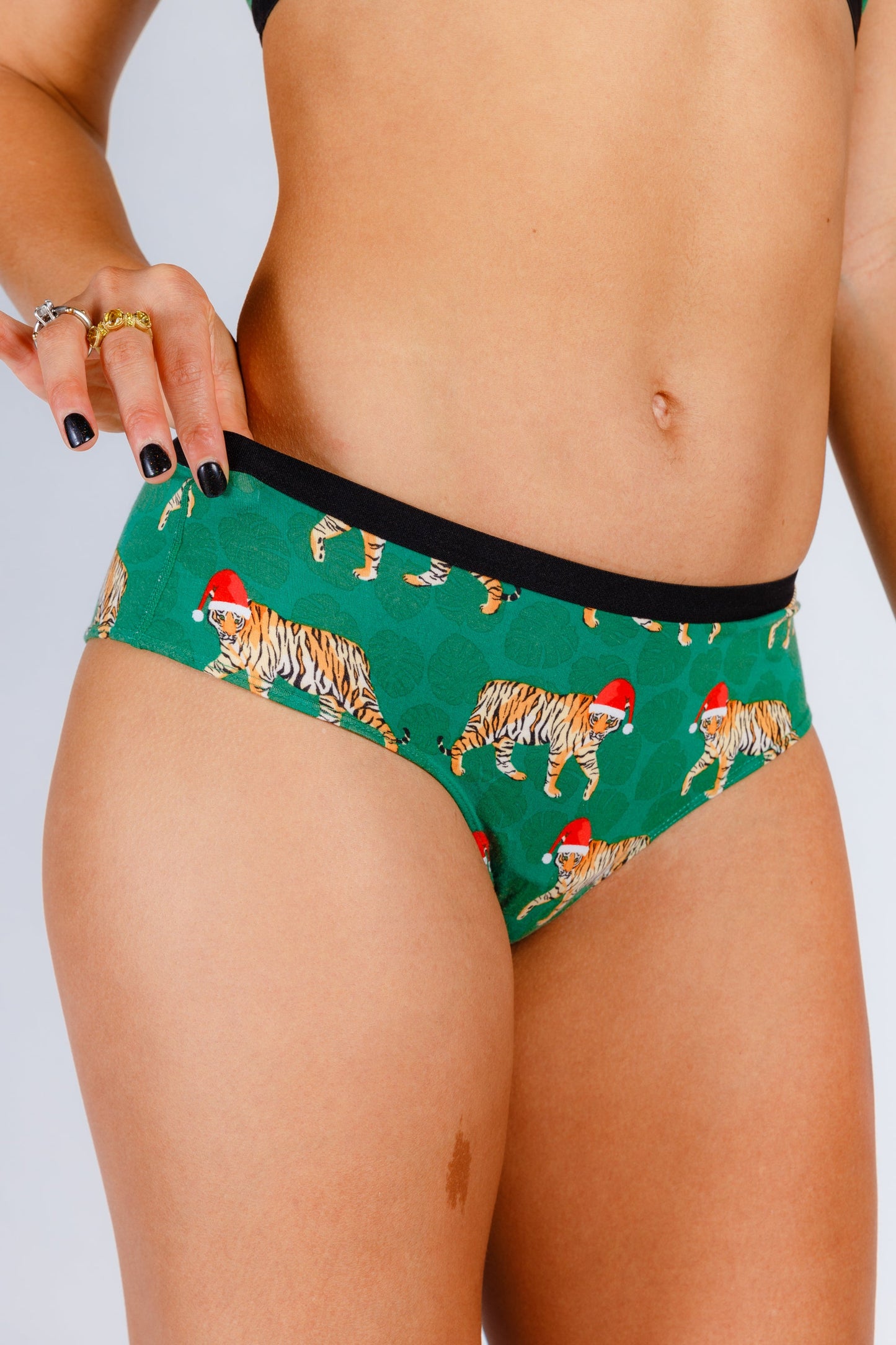 The Tinsel Tigers | Christmas Tiger Cheeky Underwear