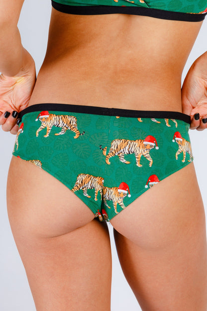 The Tinsel Tigers | Christmas Tiger Cheeky Underwear