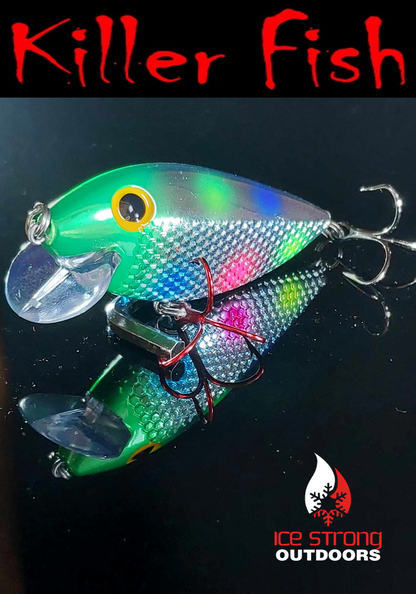 NEW!!!  Killer Fish - Rattling Shallow Diver UV