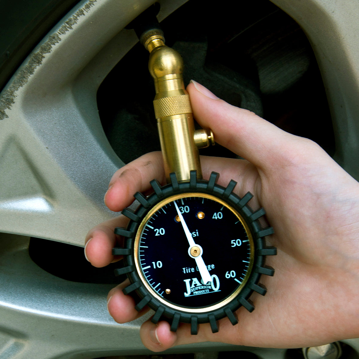 Elite® Tire Pressure Gauge - 60 PSI