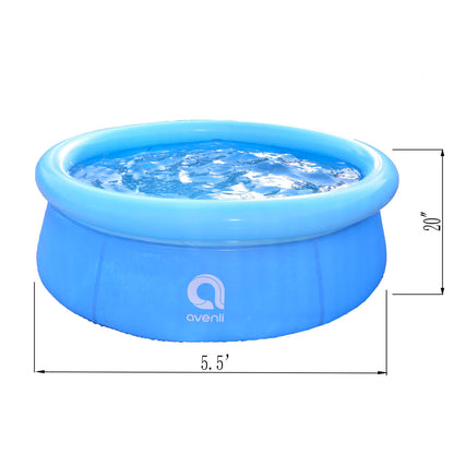 JLeisure 5.5-Ft Prompt Set Inflatable Above Ground Kid Swimming Pool (2 Pack)