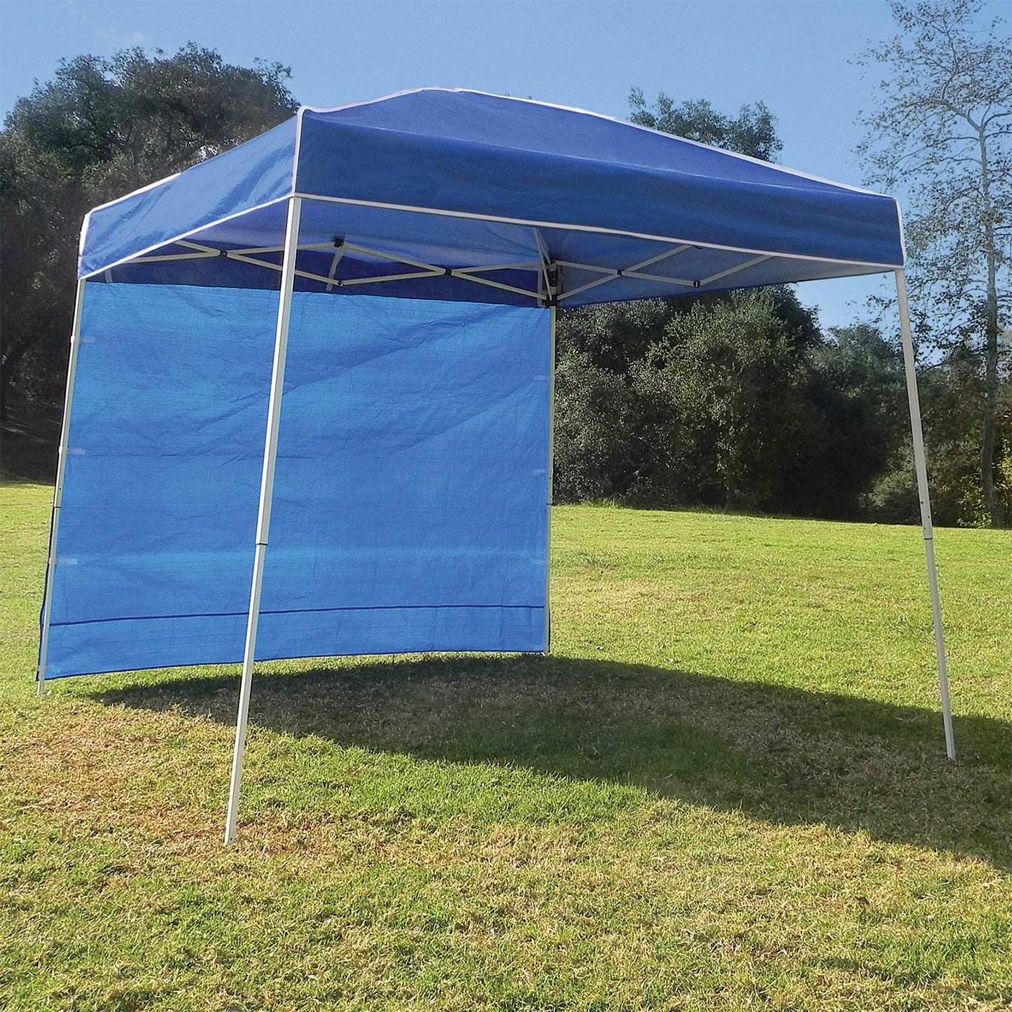 Z-Shade 10' x 10' Instant Canopy Tent Sidewall Accessory Only, Blue (4 Pack)