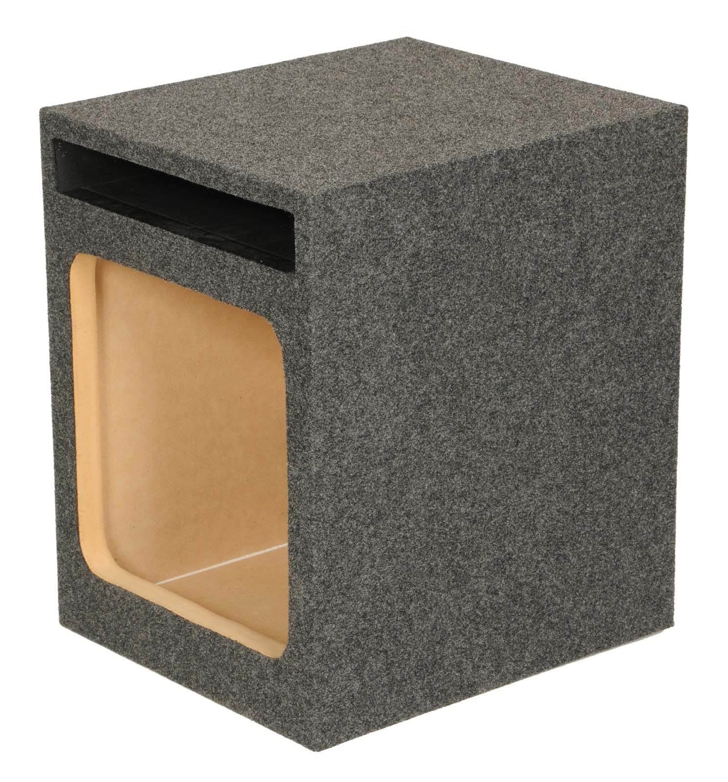 Q Power HD112 12" Single Heavy Duty Vented Square Sub Enclosure Box (2 Pack)