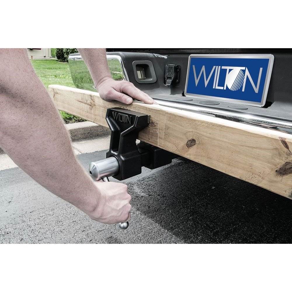Wilton 10025 5 Inch Jaw ATV All Terrain Steel Base Anvil Hitch Mounted Vise