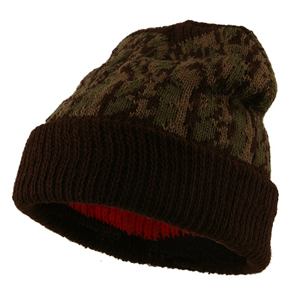 Blaze Liner Camo Cuff Beanie