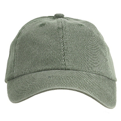 Corduroy Cotton Washed Cap