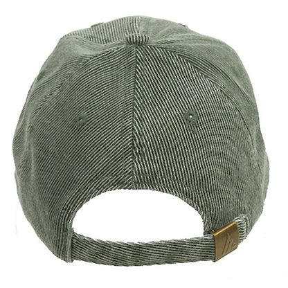 Corduroy Cotton Washed Cap