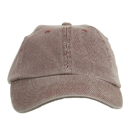 Corduroy Cotton Washed Cap