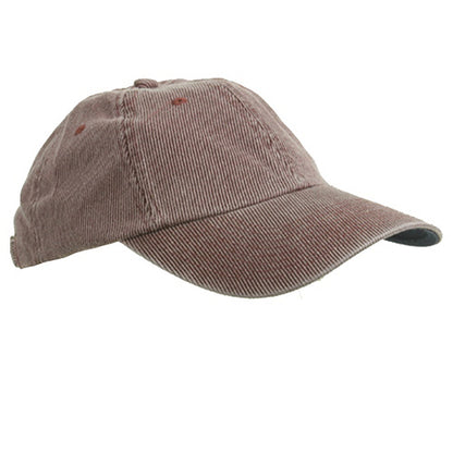 Corduroy Cotton Washed Cap