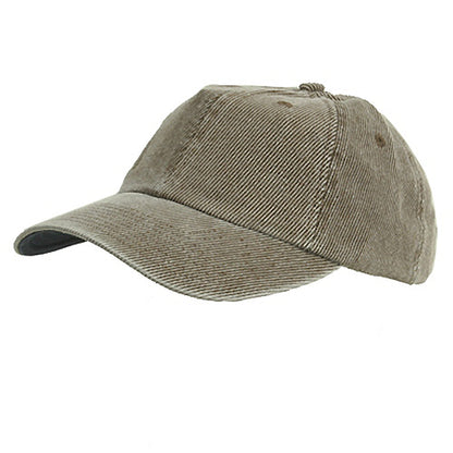 Corduroy Cotton Washed Cap