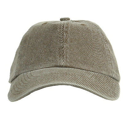 Corduroy Cotton Washed Cap