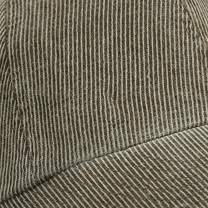 Corduroy Cotton Washed Cap