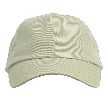 Corduroy Cotton Washed Cap