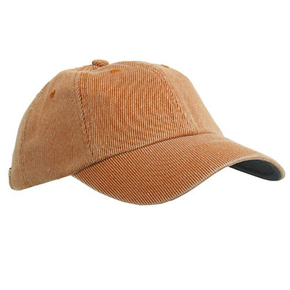 Corduroy Cotton Washed Cap