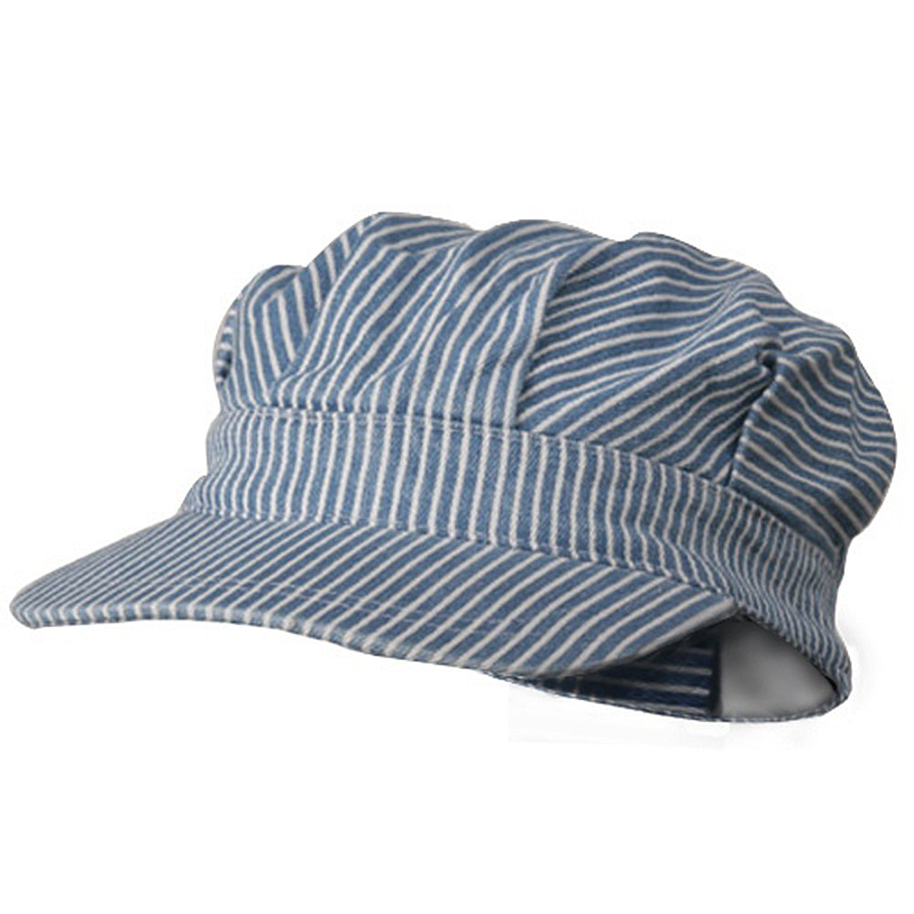 Light Striped Conductor's Cap