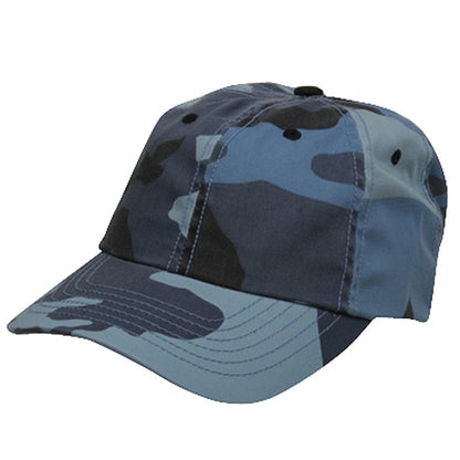 Enzyme Washed Camo Cap