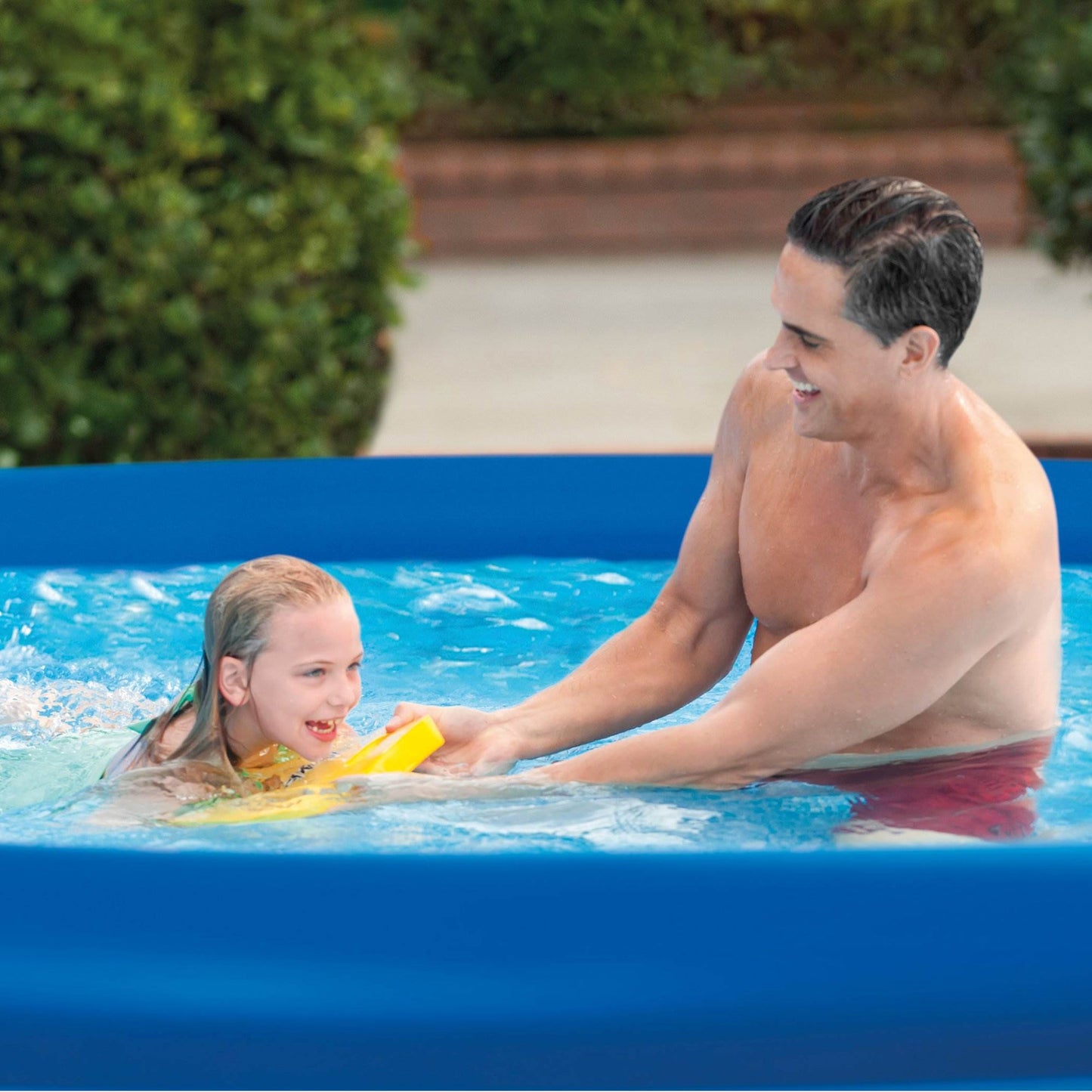 Intex 15' x 33" Easy Set Above Ground Swimming Pool, Filter Pump & Cover Tarp