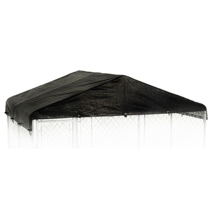 WeatherGuard 10' x 10' Dog Run Kennel Waterproof Roof Cover Only (2 Pack)