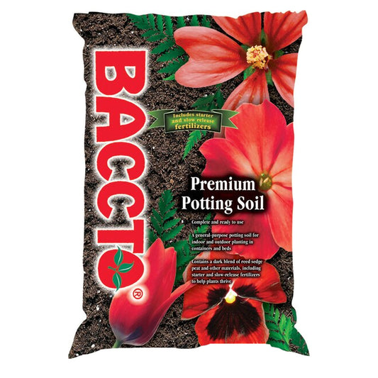 Michigan Peat All Purpose Premium Potting Soil w Perlite Fertilizer, 50 lb