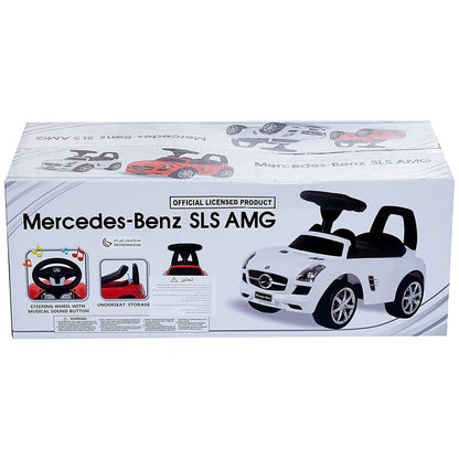 Best Ride On Cars Baby Toddler Ride-On Mercedes Benz Push Car with Sounds, White