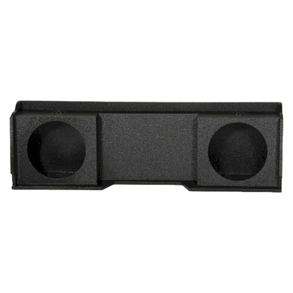 Q Power GMC/Chevy 1999-2006 X Cab Dual 2 Hole 10 Inch Subwoofer Enclosure Box