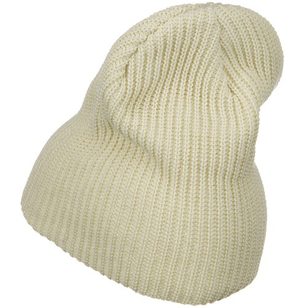 Ribbed Classic XL Size Cotton Beanie