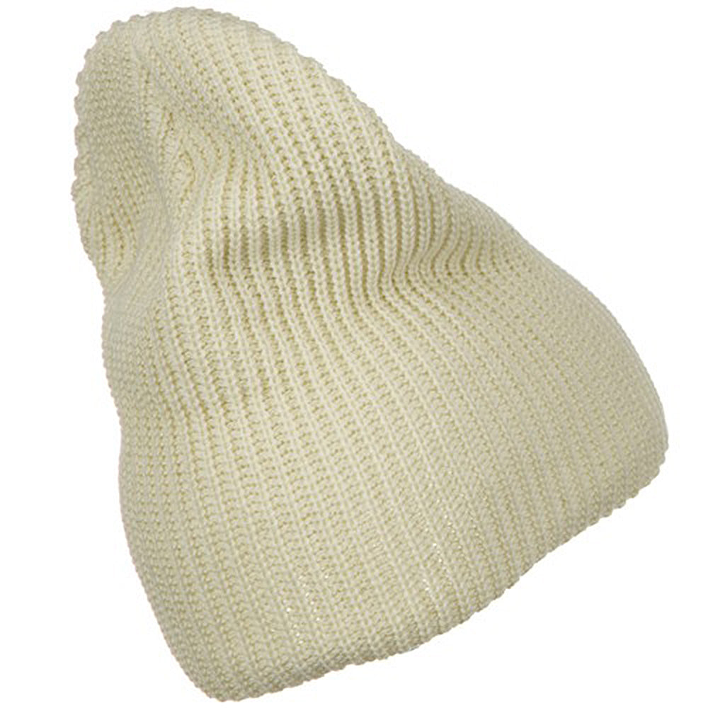 Ribbed Classic XL Size Cotton Beanie