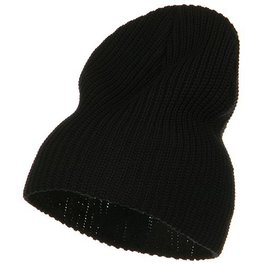 Ribbed Classic XL Size Cotton Beanie