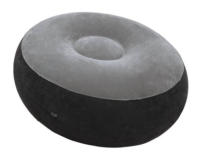 Intex 120V AC Electric Air Pump & Inflatable Ultra Lounge Chair And Ottoman Set