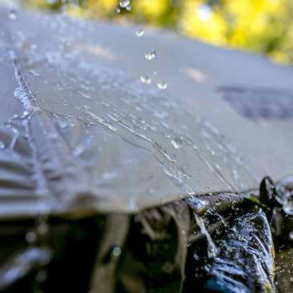 Clam Portable Outdoor Camping Canopy, Brown + Clam Quick Set Wind and Sun Panels