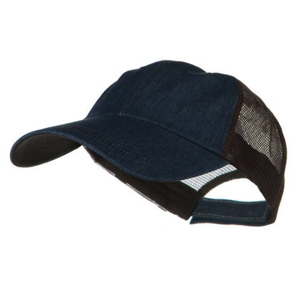 Big Size Low Profile Special Cotton Mesh Cap