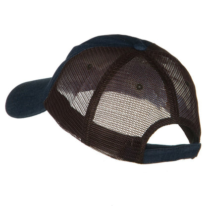 Big Size Low Profile Special Cotton Mesh Cap