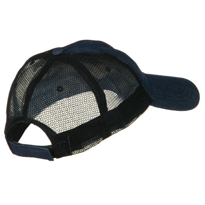 Big Size Low Profile Special Cotton Mesh Cap