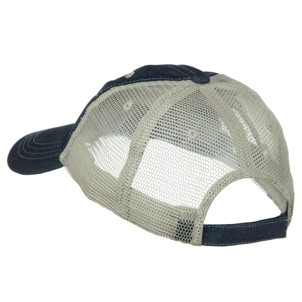 Big Size Low Profile Special Cotton Mesh Cap