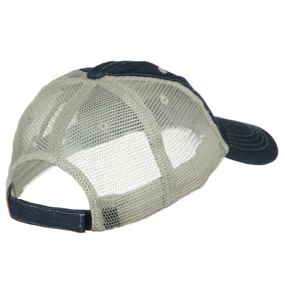 Big Size Low Profile Special Cotton Mesh Cap