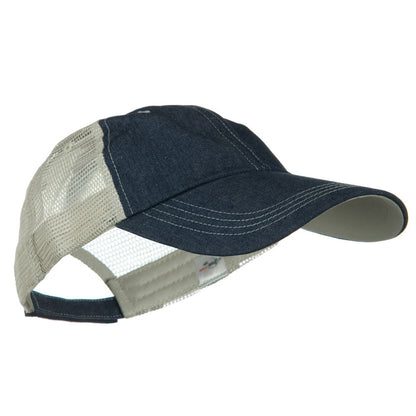 Big Size Low Profile Special Cotton Mesh Cap