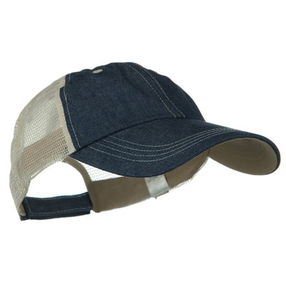 Big Size Low Profile Special Cotton Mesh Cap