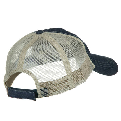 Big Size Low Profile Special Cotton Mesh Cap