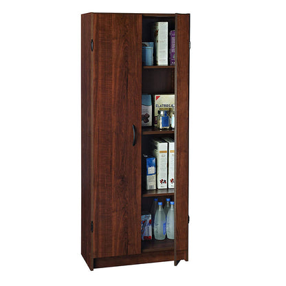 ClosetMaid 1308 Freestanding Kitchen Organization Pantry Cabinet, Dark Cherry