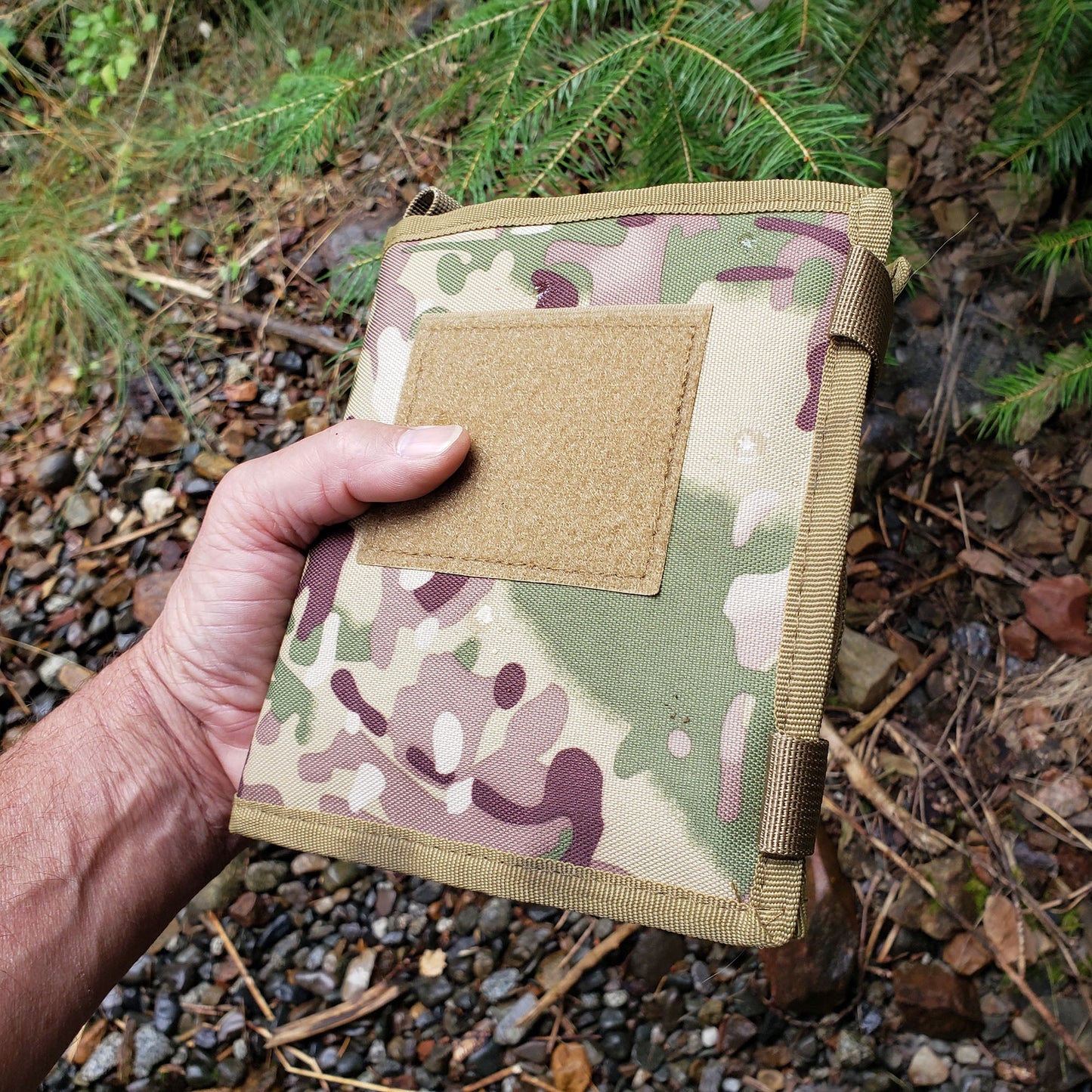 Navigation Case w/Protective Map Pouch for Military Hiking, Tactical, Outdoor Activities