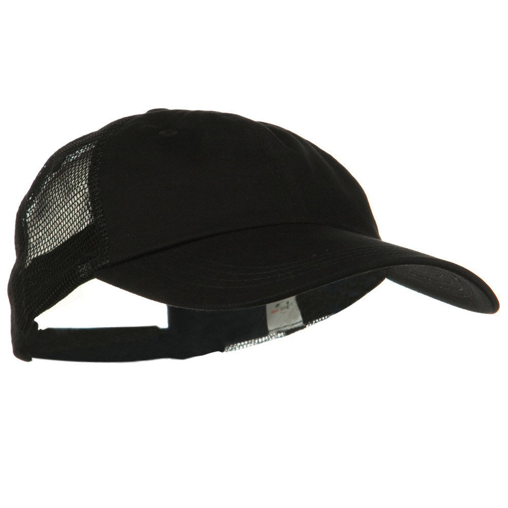 Big Size Low Profile Special Cotton Mesh Cap