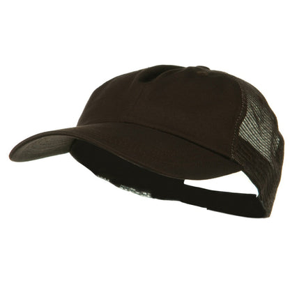 Big Size Low Profile Special Cotton Mesh Cap