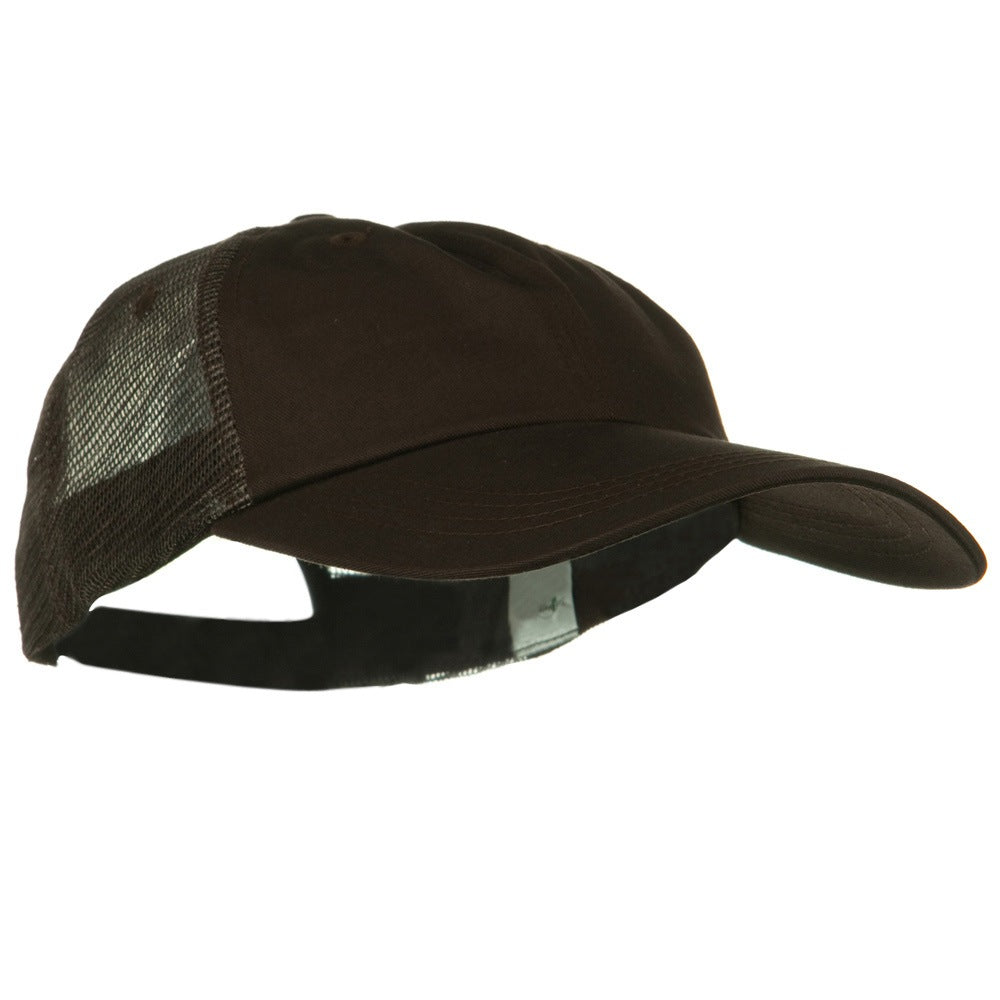 Big Size Low Profile Special Cotton Mesh Cap