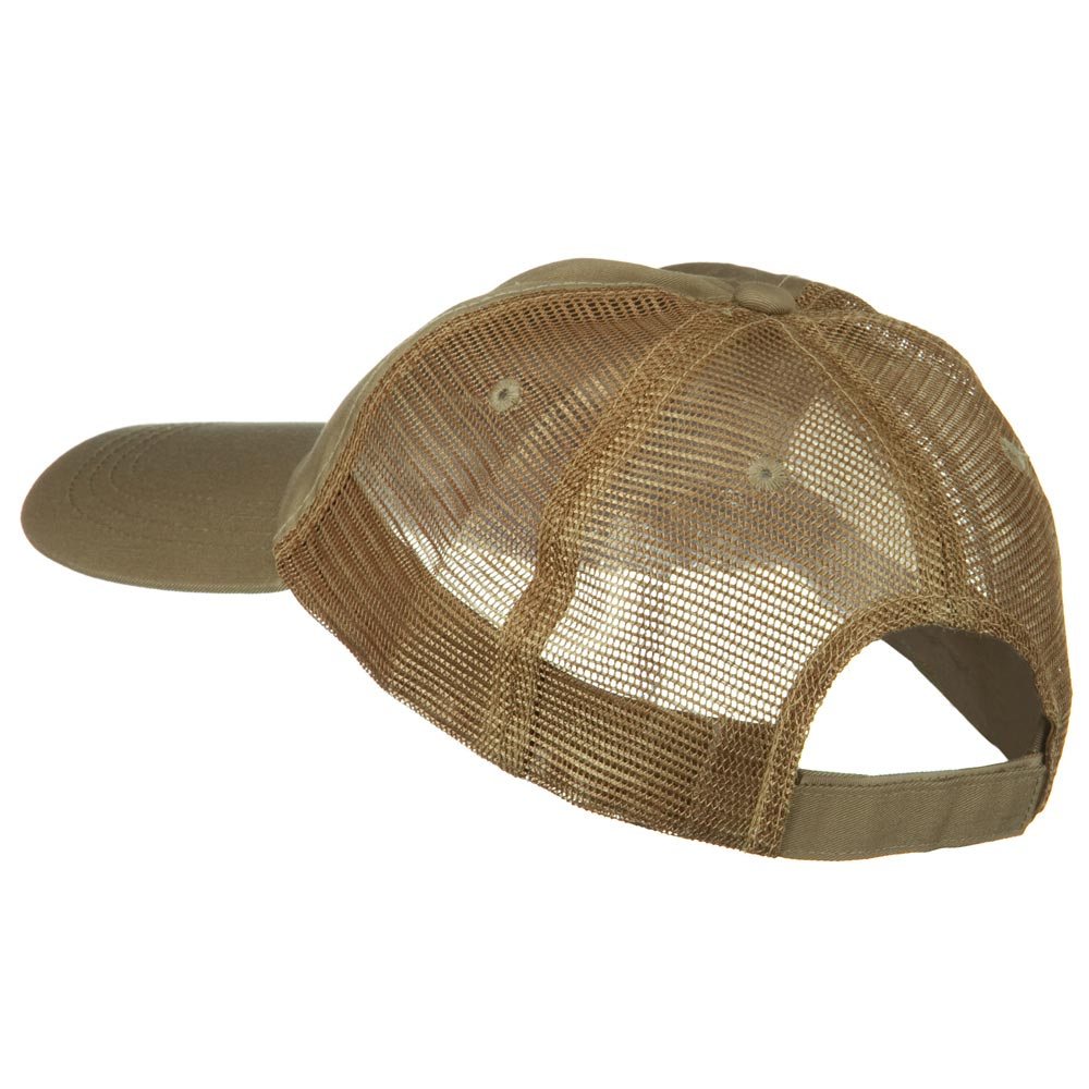 Big Size Low Profile Special Cotton Mesh Cap