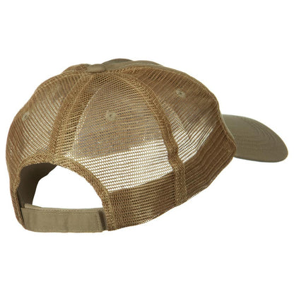 Big Size Low Profile Special Cotton Mesh Cap