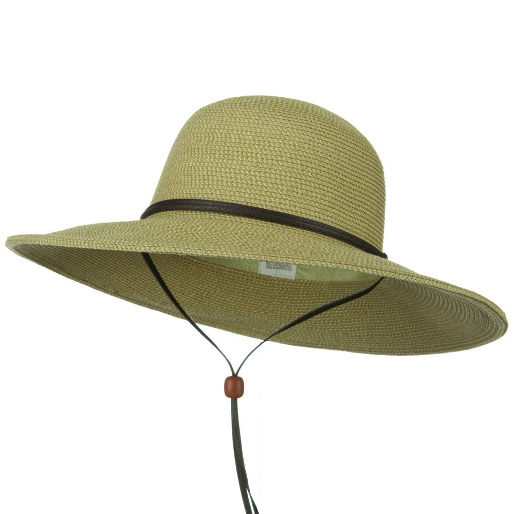 Flat 4 Inches Brim Straw Hat