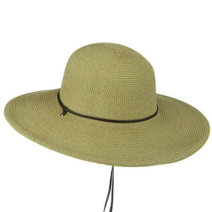 Flat 4 Inches Brim Straw Hat